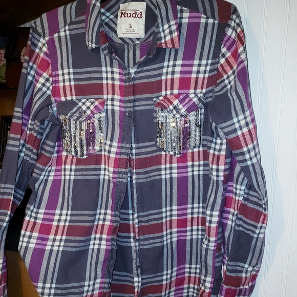 Mudd Tops - Mudd long sleeve button down shirt